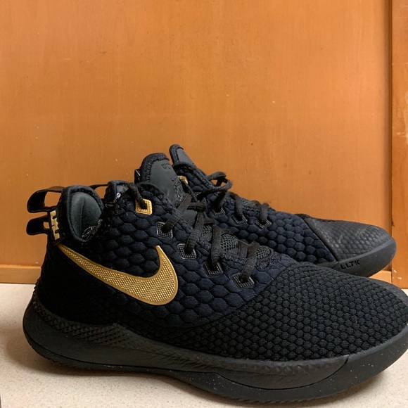 nike lebron witness 3 black gold
